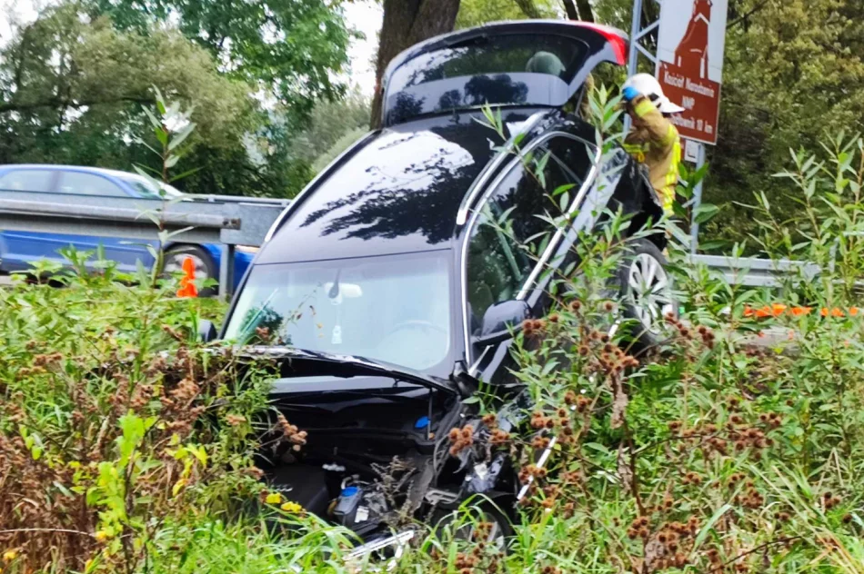 Zderzenie pojazdów na drodze powiatowej - zdjęcie 12