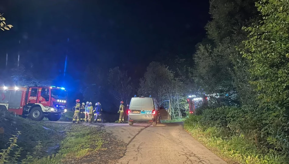 Słup czarnego dymu nad romskim osiedlem. Znów wysłano służby - zdjęcie 1