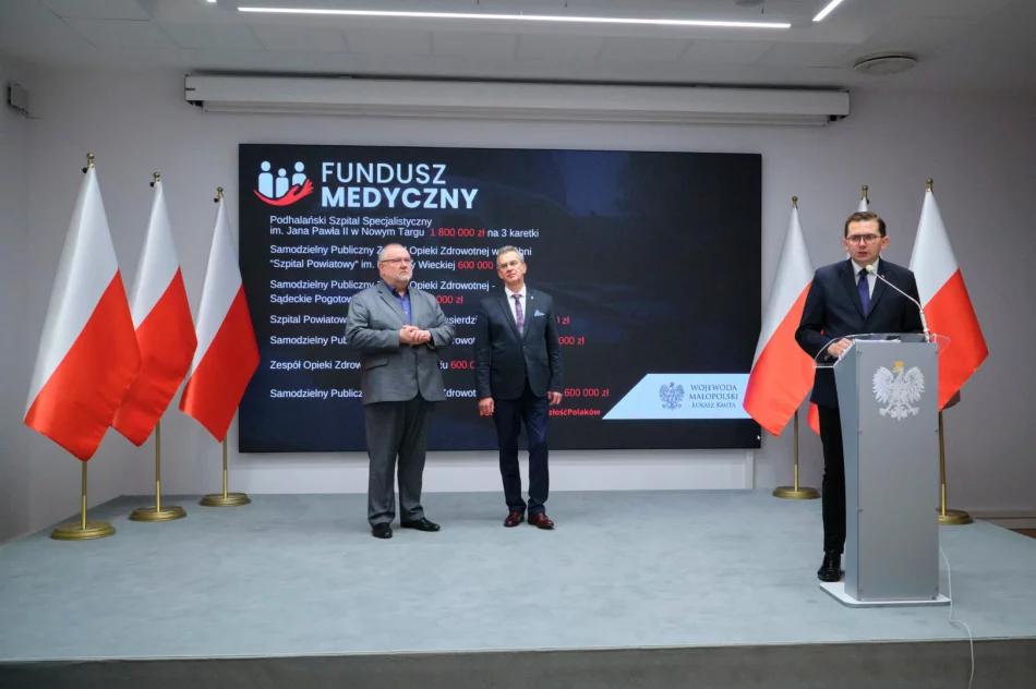 Będą nowe karetki - pieniądze na ambulans dla limanowskiego szpitala  - zdjęcie 3