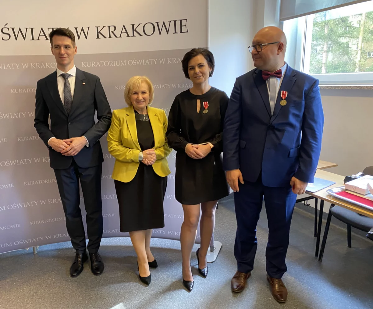 Medal Komisji Edukacji Narodowej dla Edyty Król