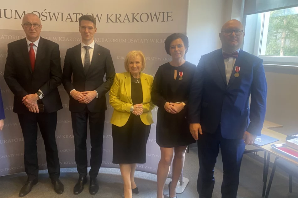 Medal Komisji Edukacji Narodowej dla Edyty Król - zdjęcie 4