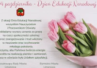 Życzenia z okazji Dnia Edukacji Narodowej - zdjęcie główne