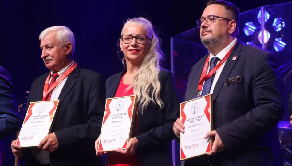 „Sukces Kadencji” – nagroda dla Miasta Limanowa w Rankingu pisma „Wspólnota” - zdjęcie 1