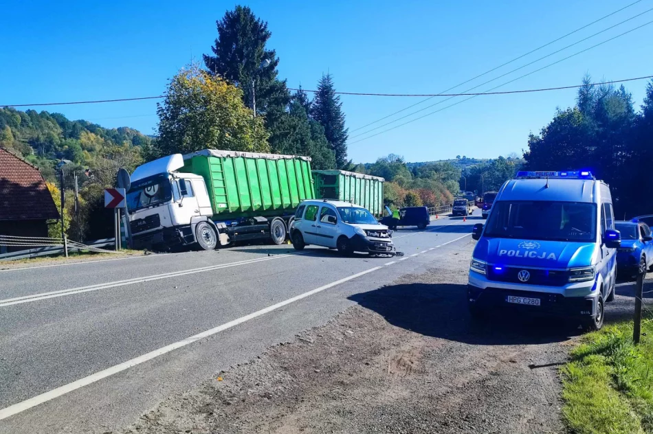 Jedna osoba ranna w zderzeniu trzech pojazdów - zdjęcie 2