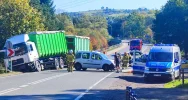 Jedna osoba ranna w zderzeniu trzech pojazdów - zdjęcie 4