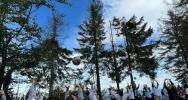 Lasy Państwowe i MKS Limanowa ustanawiają rekord odbić na Mogielicy - zdjęcie 4