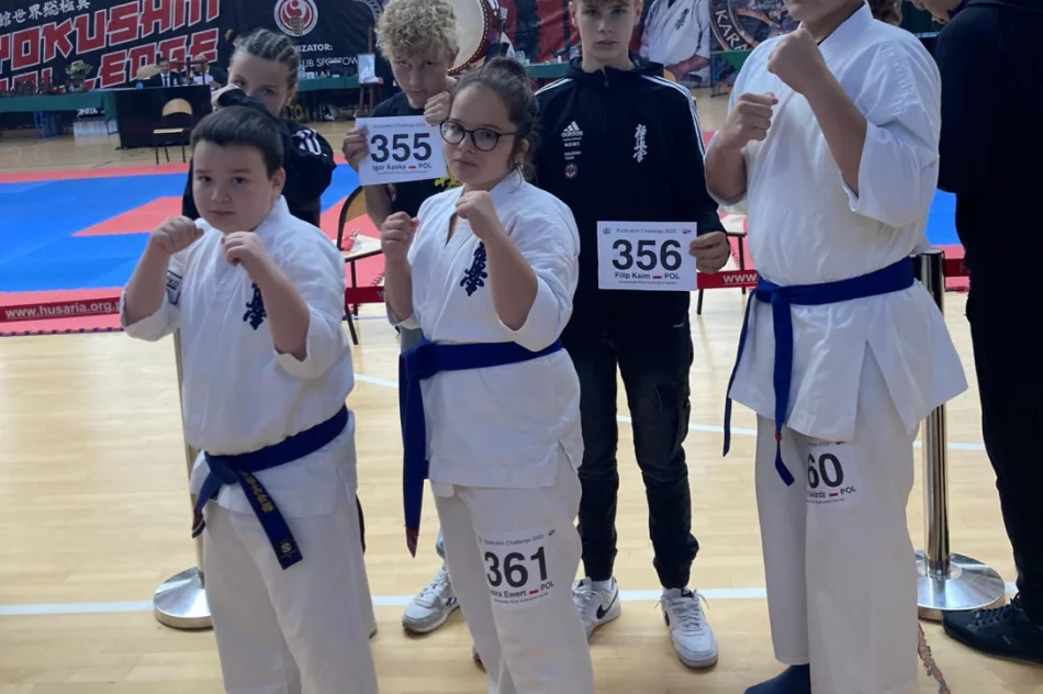 4 medale dla zawodników Limanowskiego Klubu Kyokushin Karate w Szczecinie - zdjęcie 6