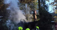 Pożar domku letniskowego - zdjęcie 2