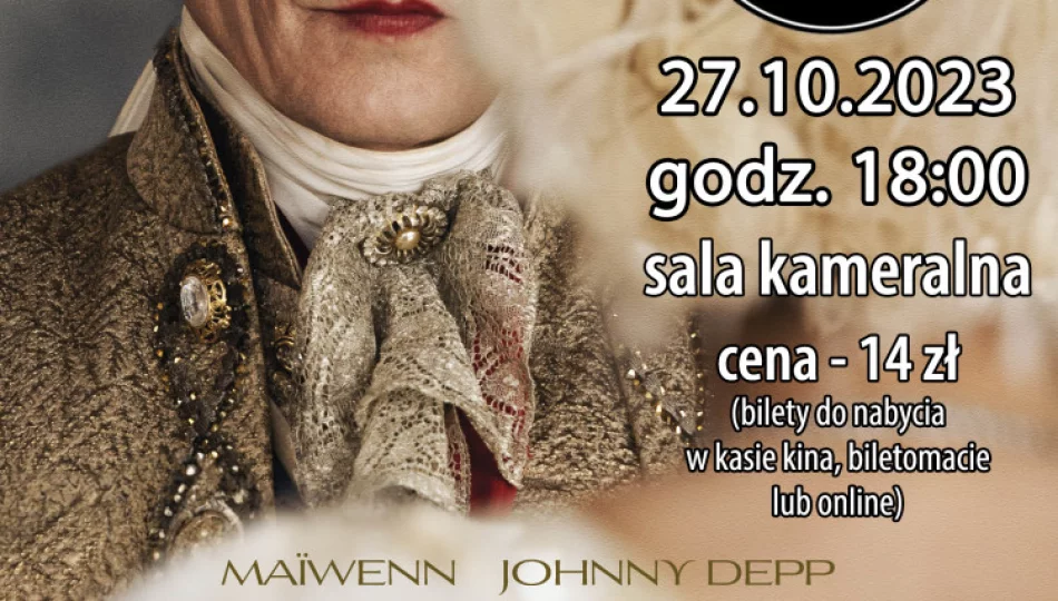  "Kochanica króla Jeanne du Barry" 27 października w Kinie Konesera - zdjęcie 1
