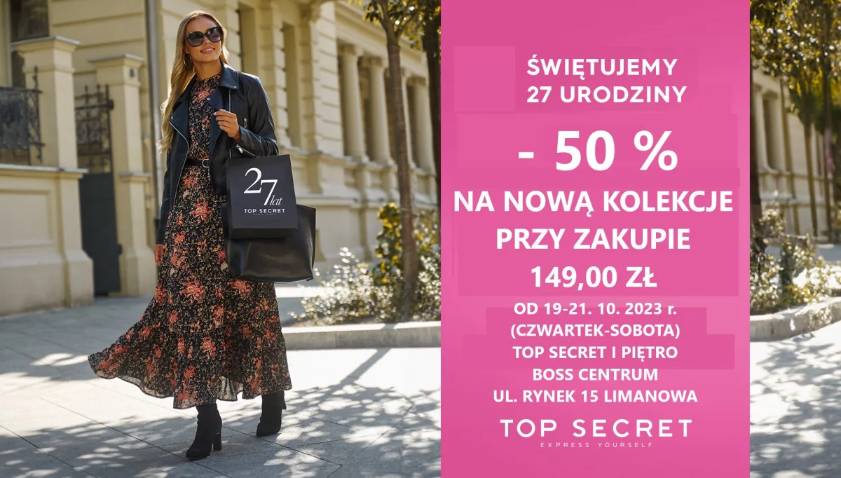 Wielka promocja urodzinowa w Top Secret!