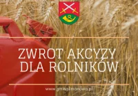 20 października 2023 r. - wypłata zwrotu podatku akcyzowego dla rolników - zdjęcie główne
