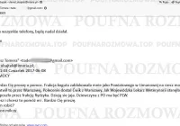 Tadeusz Tomera o e-mailu do Obajtka - zdjęcie główne