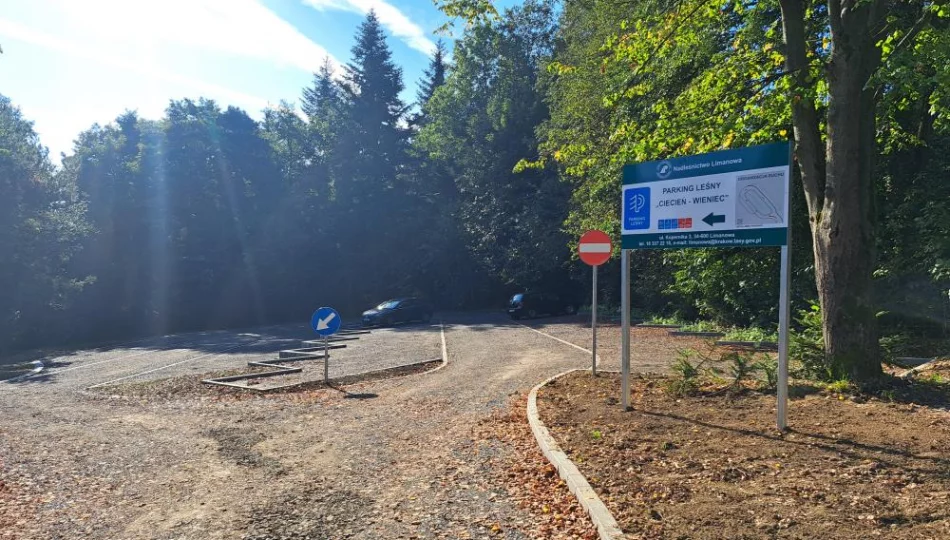 Nowy parking leśny ułatwi dostęp do atrakcyjnych tras turystycznych - zdjęcie 1