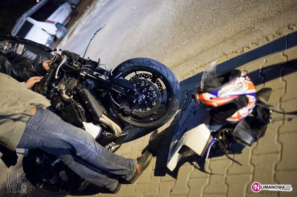 Motocykl uderzył w bus - zdjęcie 3