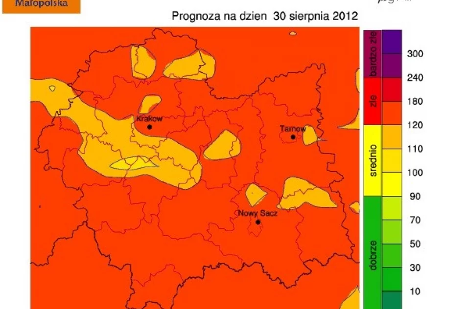 Zanieczyszczenie ozonem przez trzy dni - zdjęcie 2