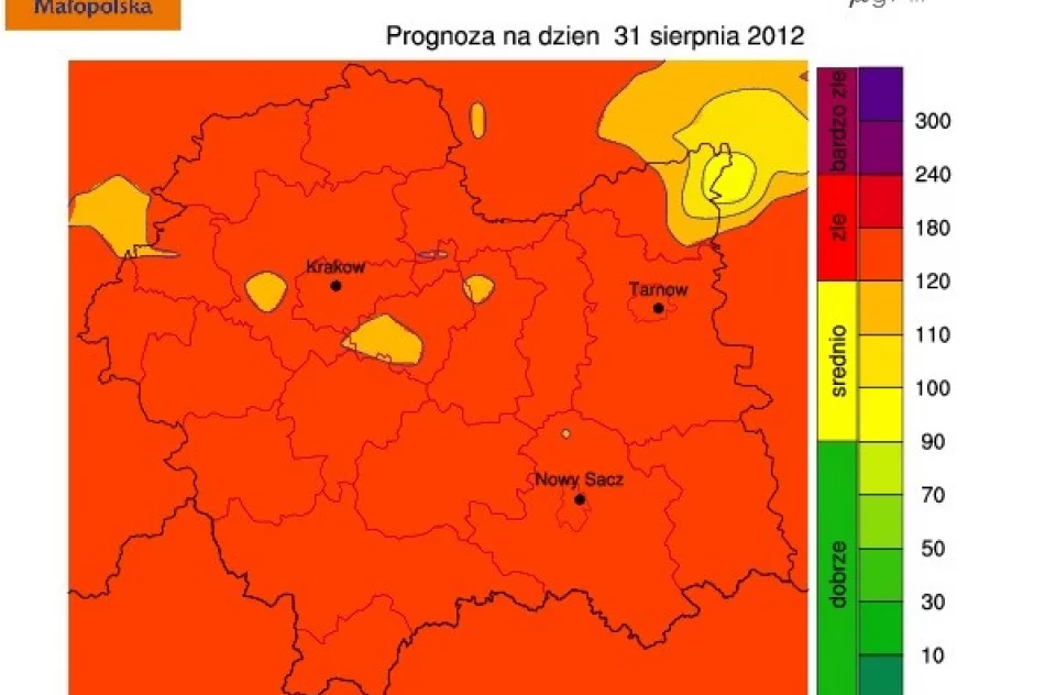 Zanieczyszczenie ozonem przez trzy dni - zdjęcie 3
