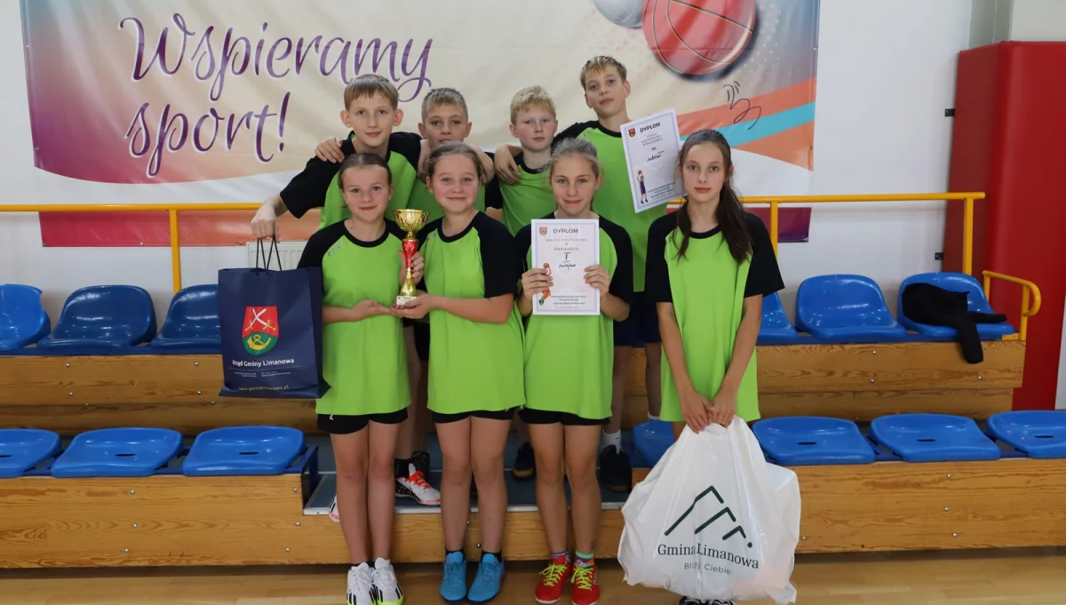 Pasierbiec i Stara Wieś nr 1 mistrzami gminy Limanowa w koszykówce 3x3
