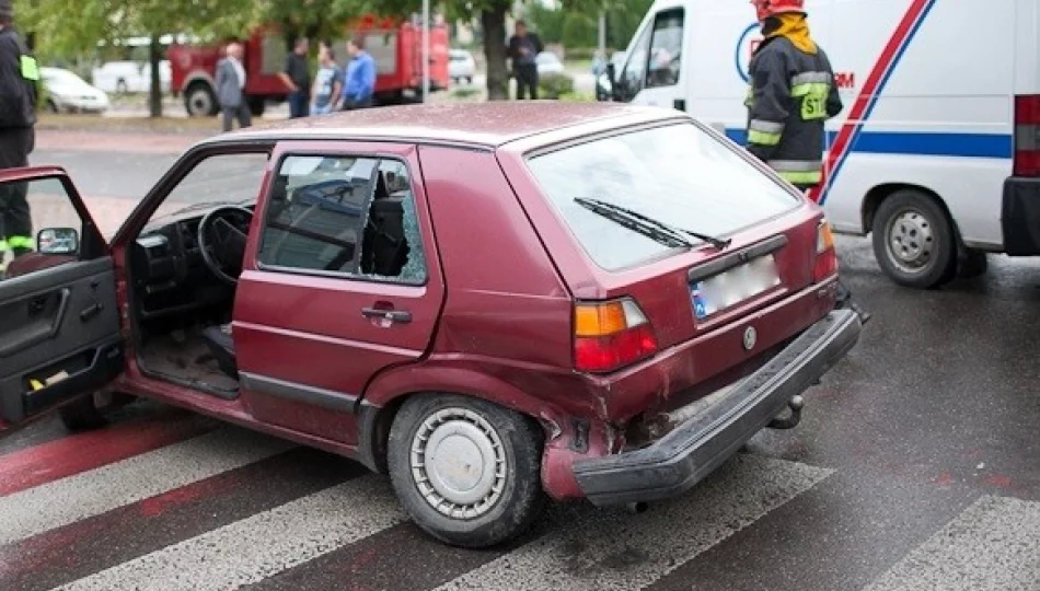 Kolizja i poszkodowane dziecko - zdjęcie 1