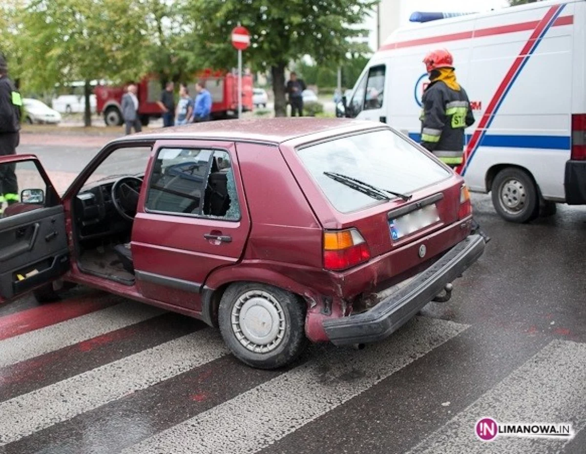 Kolizja i poszkodowane dziecko