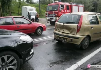 Zderzenie trzech samochodów - zdjęcie główne