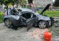 Kolejny poważny wypadek na tym zakręcie - zdjęcie główne