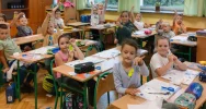 Policjanci uczą limanowskich pierwszoklasistów bezpieczeństwa - zdjęcie 3