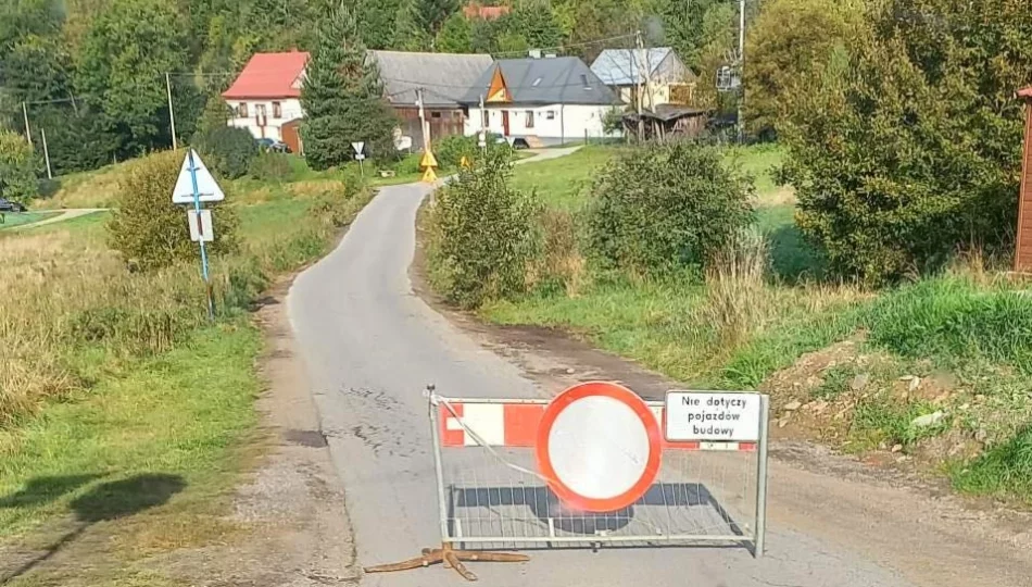 Osuwisko na DK 28: nowe objazdy i zimowe wyzwania - zdjęcie 1
