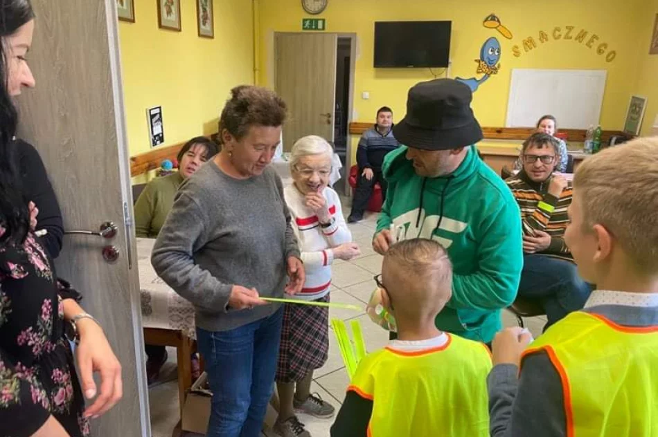 „Odblaskowa szkoła - Bezpieczny Senior"- ZSP nr 4 w Limanowej - zdjęcie 5