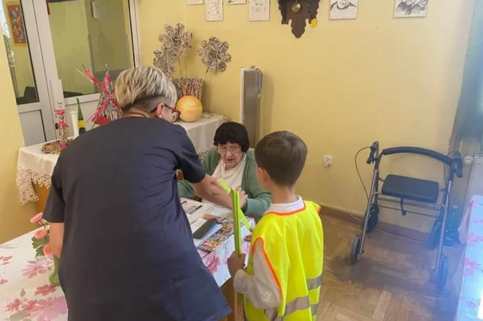 „Odblaskowa szkoła - Bezpieczny Senior"- ZSP nr 4 w Limanowej - zdjęcie 8