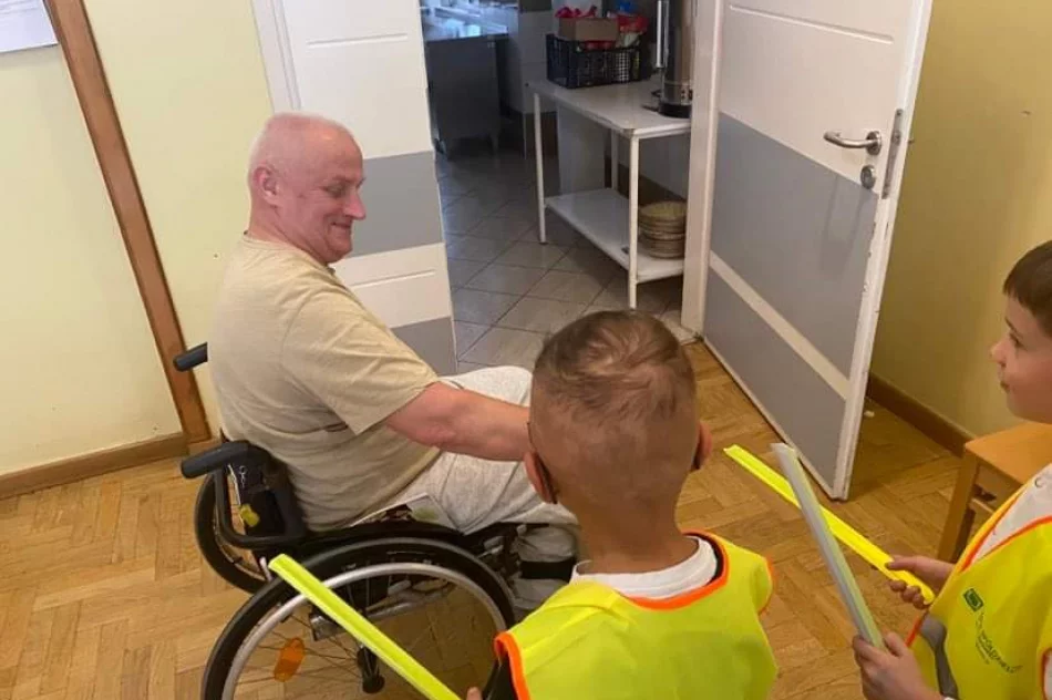„Odblaskowa szkoła - Bezpieczny Senior"- ZSP nr 4 w Limanowej - zdjęcie 9