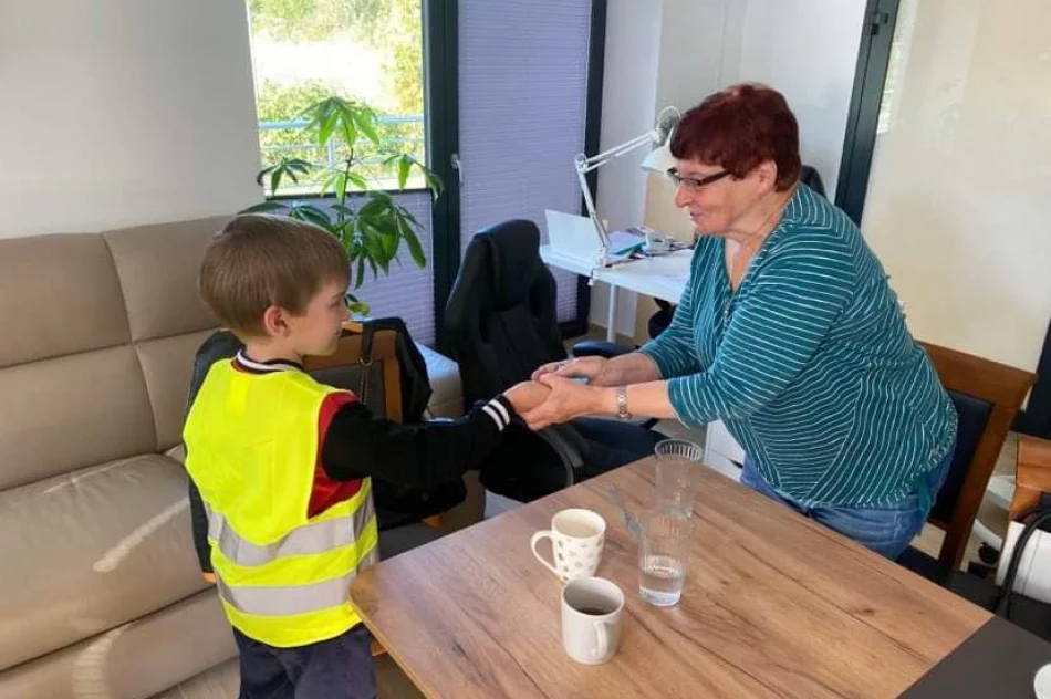 „Odblaskowa szkoła - Bezpieczny Senior"- ZSP nr 4 w Limanowej - zdjęcie 11