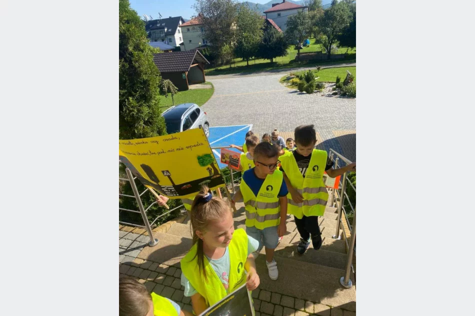 „Odblaskowa szkoła - Bezpieczny Senior"- ZSP nr 4 w Limanowej - zdjęcie 14