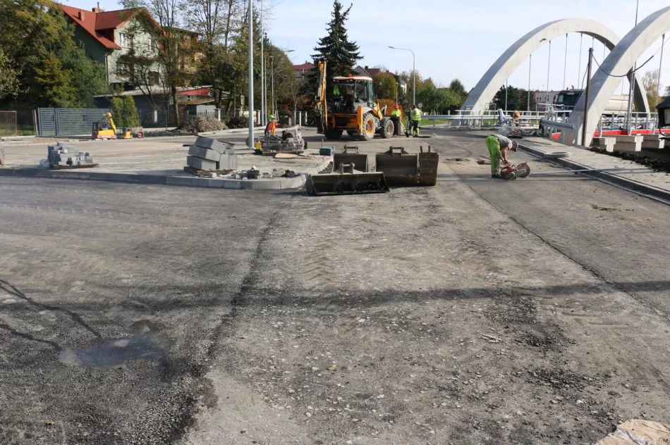 Asfalt na nowym moście (ZDJĘCIA) - zdjęcie 13
