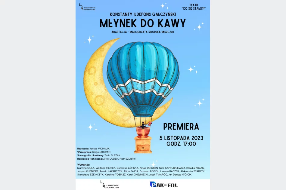 Premiera spektaklu "MŁYNEK DO KAWY" w adaptacji Teatru „CO SIĘ STAŁO?!” - zdjęcie 2