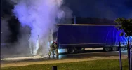 Pożar TIR'a na ulicy Krakowskiej. "Ludzie, więcej empatii" - zdjęcie 5