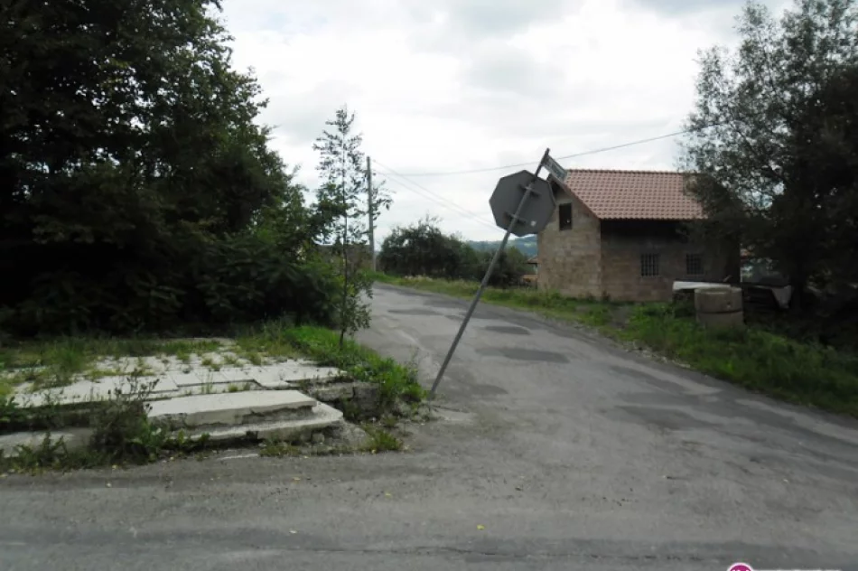 Wracali z imprezy...wyrywali znaki - zdjęcie 4