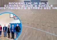 Zakończono prace związane z modernizacją sali gimnastycznej w Szkole Podstawowej w Starej Wsi nr 1 - zdjęcie główne