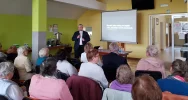 Spotkanie z ks. dr Józefem Partyką w Świetlicy Wiejskiej w Pasierbcu - zdjęcie 5
