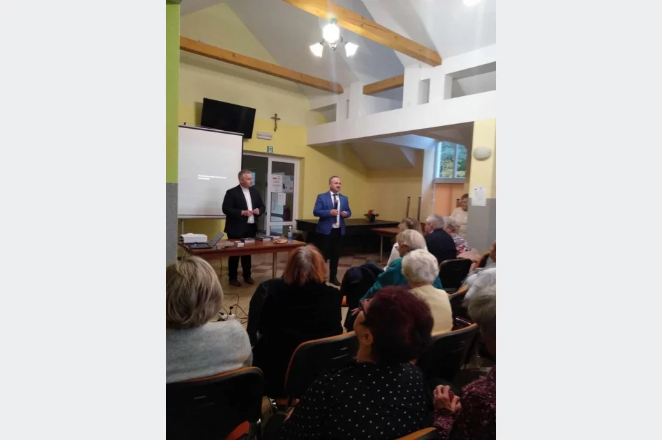 Spotkanie z ks. dr Józefem Partyką w Świetlicy Wiejskiej w Pasierbcu - zdjęcie 9