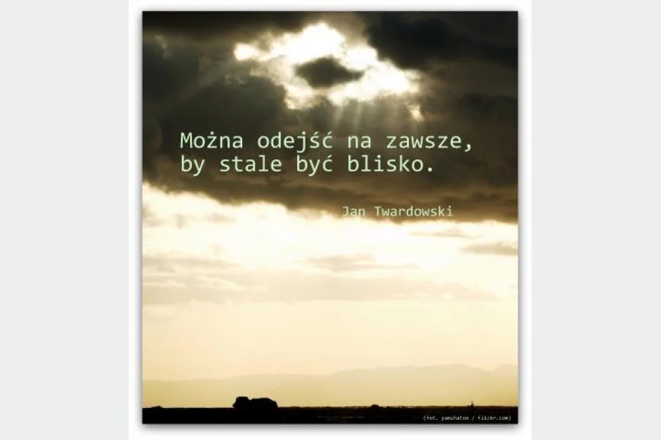 LISTOPADOWE ROZWAŻANIA- felieton Janiny Firlej - zdjęcie 5