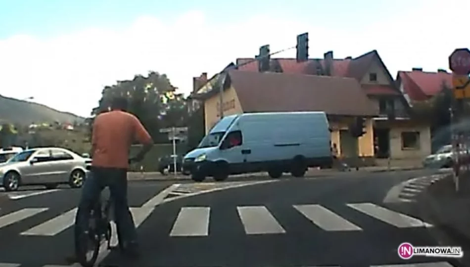 3 promile u rowerzysty (filmik) - zdjęcie 1