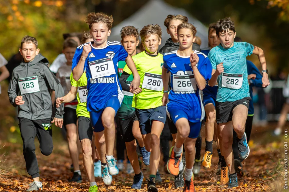 Zawodnicy Klubu „Limanowa Forrest” z medalami na Finale Grand Prix Małopolski w Biegach Przełajowych w Trzebini - zdjęcie 9