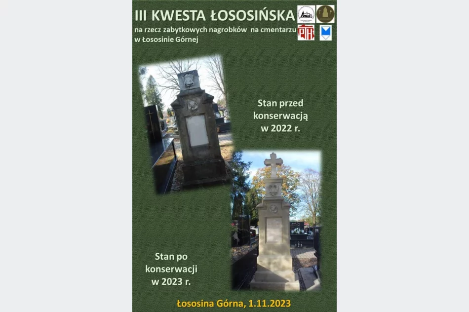 III Kwesta Łososińska na rzecz zabytkowych nagrobków w Łososinie Górnej - zdjęcie 2