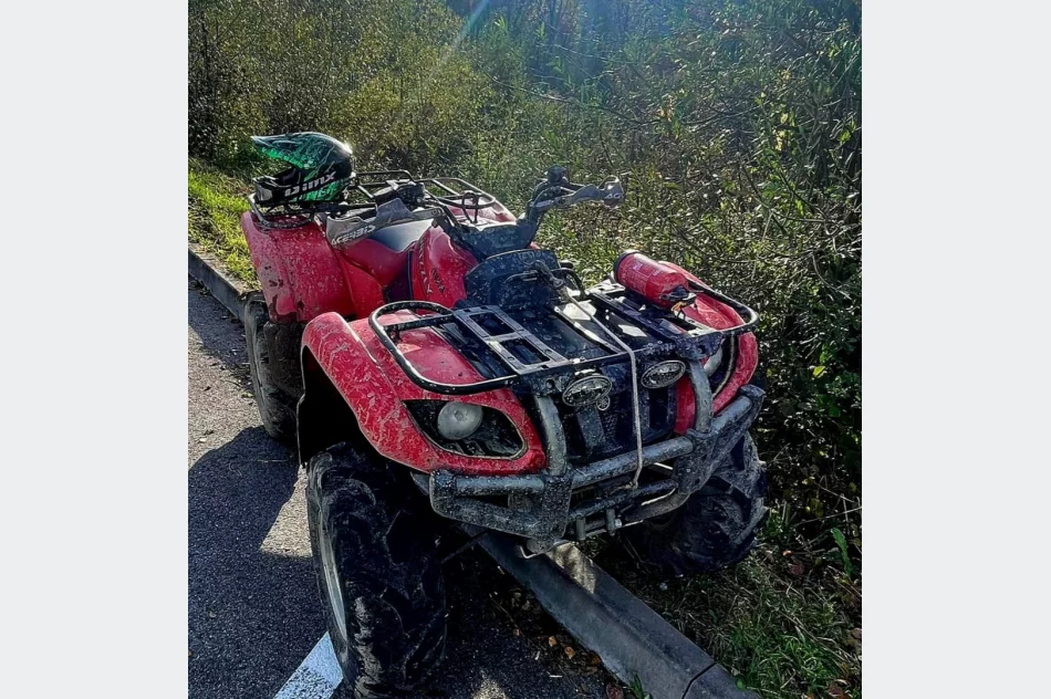 Nastolatkowie przyłapani na nielegalnej jeździe quadem i motocyklem - zdjęcie 3