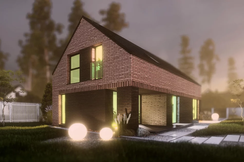 Pierwsze bezpłatne projekty dużych domów. Zobacz wizualizacje projektu ​ARCHI PLUS 120 - zdjęcie 5