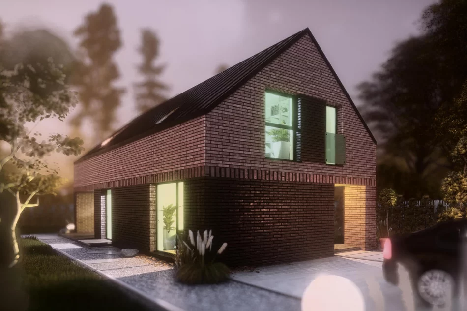 Pierwsze bezpłatne projekty dużych domów. Zobacz wizualizacje projektu ​ARCHI PLUS 120 - zdjęcie 6