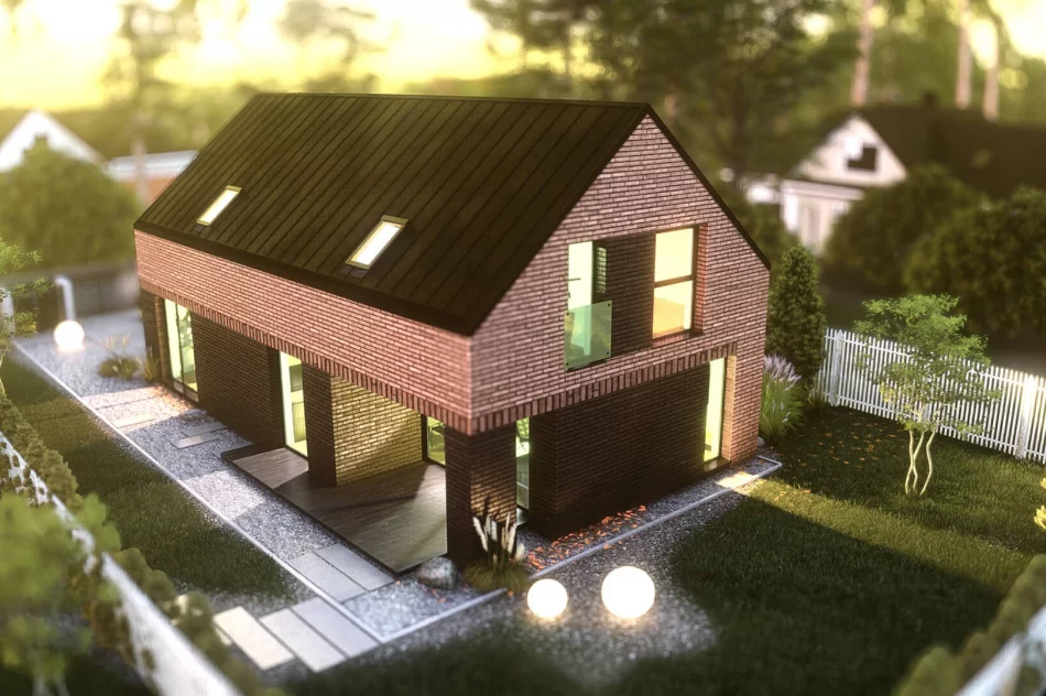 Pierwsze bezpłatne projekty dużych domów. Zobacz wizualizacje projektu ​ARCHI PLUS 120 - zdjęcie 10