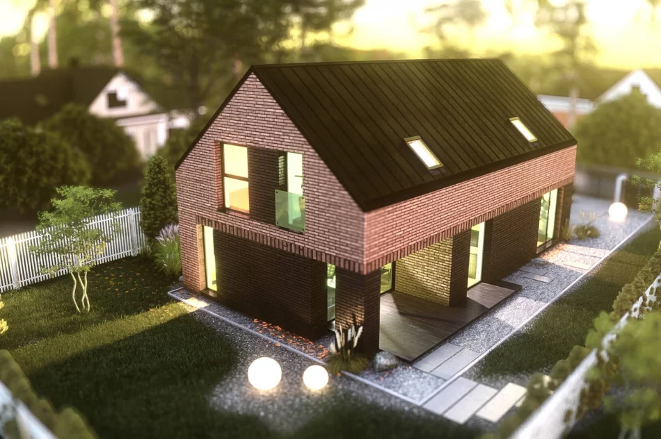 Pierwsze bezpłatne projekty dużych domów. Zobacz wizualizacje projektu ​ARCHI PLUS 120 - zdjęcie 20