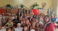 Korowód świętych w Szkole Podstawowej nr 2 w Limanowej - zdjęcie 5