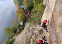 Ćwiczenia specjalistycznej grupy strażaków (ZDJĘCIA) - zdjęcie główne
